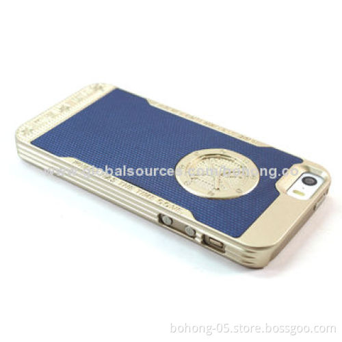 PC Clock Mobile Phone Cases for iPhone 5S, Good Quality, Anti-scratch and Fade
